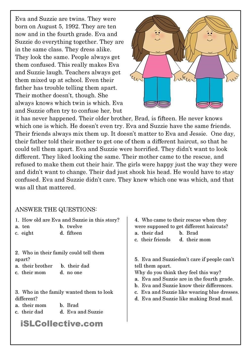 year 2 reading comprehension pdf